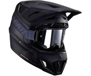 Leatt 7.5 S24 Stealt, casco a croce M male Nero/Grigio