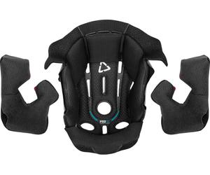 Leatt 8.5/9.5, fodere/guance XXL male Nero