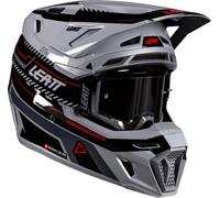 Leatt 8.5 V26, casco da motocross S female Grigio/Nero/Rosso