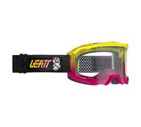 Leatt 8021004000 Maschera Velocity 4.0 Mtb, Iriz 80'S Skl, Blu Uc 26%