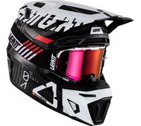 Leatt 9.5 Carbon, casco da motocross XXL male Nero/Bianco