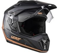 Leatt ADV 7.5 Graphic Elmo con occhiali, nero/bronzo, Taglia L (59/60)