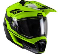 Leatt ADV 8.5 Casco con occhiali, nero-verde, taglia L per maschi