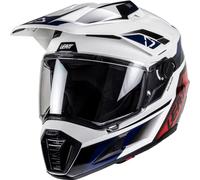 Leatt ADV 8.5 Royal, casco avventura XXL female Bianco/Nero/Blu/Rosso