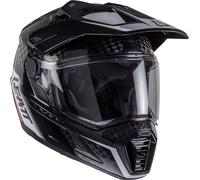 Leatt ADV 9.5 Carbon, casco avventura XS female Nero/Grigio/Rosso