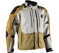 Leatt ADV DriTour 5.5 Short Giacca tessile impermeabile, marrone sabbio, Taglia 2XL