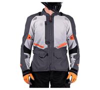 Leatt ADV Flowtour 5.5 Giacca in tessuto uomo grigio, taglia L