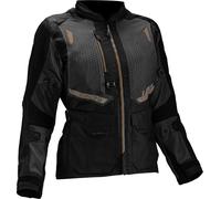Leatt Adventure FlowTour 5.5, giacca tessile impermeabile donna S female Nero/Grigio Scuro/Oro