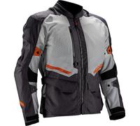 Leatt Giacca tessile moto ADV Flowtour 5.5 impermeabile Grigio Taglia S Uomo