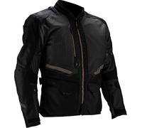 Leatt ADV Flowtour 5.5 impermeabile Giacca tessile moto, nero, Taglia 4XL