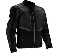 Leatt ADV Flowtour 5.5 impermeabile Giacca tessile moto, nero, Taglia M