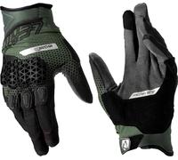 Leatt ADV HydraDri 5.5 Short, guanti impermeabili XS male Verde Scuro/Nero