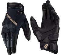 Leatt ADV HydraDri 7.5 Short, guanti impermeabili 3XL male Nero/Grigio/Oro