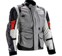 Leatt ADV MultiTour 5.5, giacca tessile impermeabile L male Grigio/Nero/Rosso
