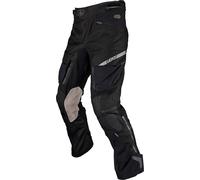 Leatt ADV Multitour 7.5 pantaloni tessili da moto impermeabili, grigio scuro, Taglia Short XL