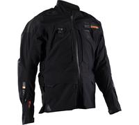 Leatt ADV Rally 7.5 HydraDri Giacca tessile impermeabile, nero/grigio, Taglia L