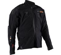 Leatt ADV Rally 7.5 HydraDri Giacca tessile impermeabile, nero-grigio, taglia M per maschi
