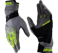 Leatt ADV X-Flow 5.5 Guanti da moto, Verde/Grigio, Taglia 3XL