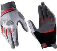 Leatt ADV X-Flow 5.5 Short, guanti M male Grigio/Grigio Chiaro/Rosso