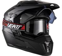 Leatt Adventure 7.5 V26 Solid, casco avventura L female Nero Opaco