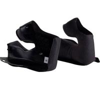 Leatt Adventure 8.5/9.5, guanciali 40mm XL-XXL male Nero