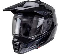 Leatt Adventure 8.5, casco avventura M male Nero/Grigio Scuro
