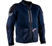 Leatt Adventure FlowTour 4.5 Short V26, giacca in tessuto M male Blu Scuro/Nero