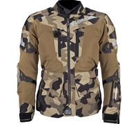Leatt Adventure FlowTour 7.5 Camo, giacca tessile impermeabile M male Nero/Marrone/Beige
