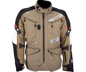 Leatt Adventure MultiTour 7.5, giacca tessile impermeabile L male Marrone/Nero/Grigio