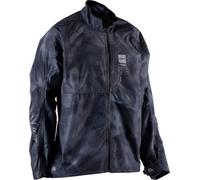 Leatt ADV Rain Cover Giacca impermeabile, grigio-bianco, taglia M per maschi