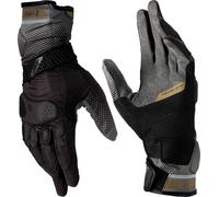 Leatt Adventure X-Flow 5.5, guanti 3XL male Nero/Grigio Scuro/Oro