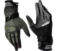 Leatt Adventure X-Flow 5.5, guanti XS male Verde Scuro/Nero