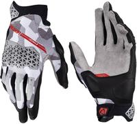 Leatt Adventure X-Flow 7.5 Short Camo, guanti L male Nero/Grigio/Grigio Chiaro