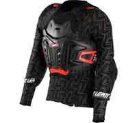 Leatt Body Protector 4.5 Kids Motocross Protector Camicia, nero, taglia L XL