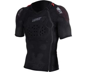 Leatt Body Tee ReaFlex Stealth Giacca protettiva a maniche corte, nero, Taglia M