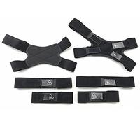 Leatt C-Frame Set Strap di Ricambio Ginocchiera, Unisex - Adulto, Black, Taglia Unica