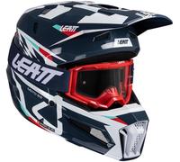 LEATT - Casco Kit Moto 3.5 Blue 2025 Blu XL