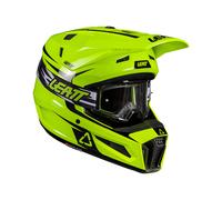 Leatt 3.5+vizion 3.5 Off-road Helmet Kit Giallo M