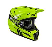 Leatt Casco Kit Moto 3.5 - V26 | Giallo Fluo | Xl 61-62cm