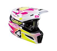 Leatt 3.5+vizion 3.5 Off-road Helmet Kit Bianco L