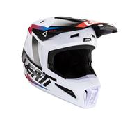 LEATT CASCO MOTO 2.5 V24 BLACK WHITE