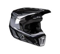 LEATT Casco Moto 2.5 - V26 | Grigio | M 57-58cm - 1026000852