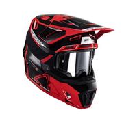 Leatt Casco moto 7.5 con Tecnologia 360° Turbine e maschera moto inclusa
