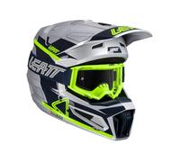 LEATT Casco motocross 3.5 con maschera inclusa