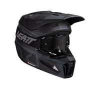 Leatt 3.5 2025 Casco da motocross con occhiali, nero, taglia L per maschi