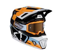 LEATT Casco motocross 7.5 con maschera inclusa