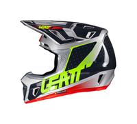 Leatt Casco motocross 7.5 con maschera inclusa Grigio M - 1025100382