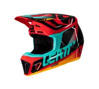 §Casco Cross Leatt Moto 7.5 Rosso con Maschera§