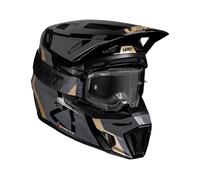 LEATT Casco motocross 8.5 in fibre composite con maschera inclusa