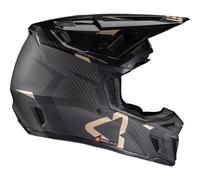 Leatt 9.5 Carbon+velocity 6.5 Iriz Off-road Helmet Kit Nero S